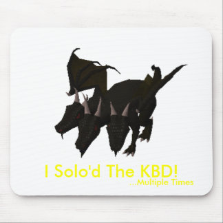 I Solo'd The KBD! (Multiple Times) Mouse Pad