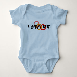 I SPEAK BABY BODYSUIT