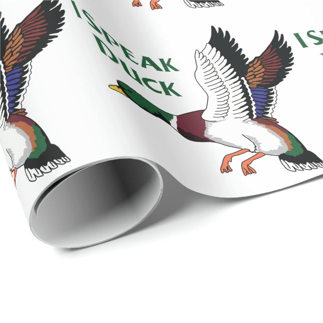 I Speak Duck Wrapping Paper (Roll Corner)