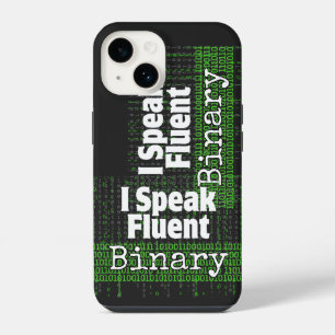 I Speak fluent binary.b iPhone 14 Case