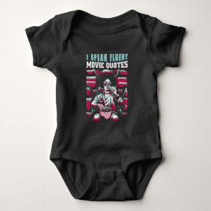 I speak fluent movie quotes baby bodysuit