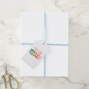 I Speak Fluent Toddler - Mum, Daycare Teacher Gift Tags