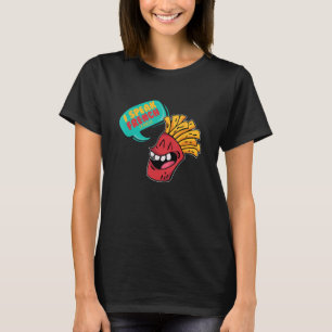 I Speak French Foodie French Fries Lover T-Shirt