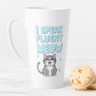 I Speak Meow coffee mug 15oz