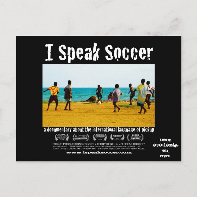 I Speak Soccer DVD Release Postcard (Front)