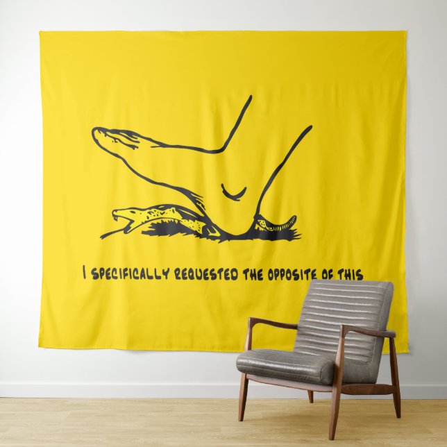 I specifically requested the opposite of this Meme Tapestry (In Situ (Horizontal))