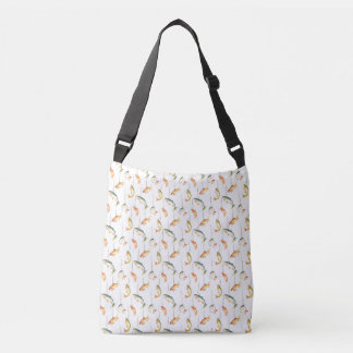 I Spent Most Of My Money On Fishing Crossbody Bag