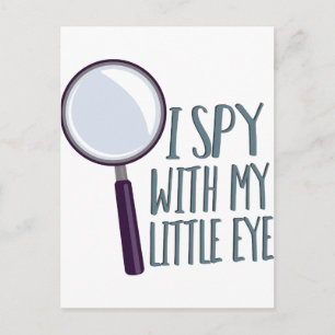 I Spy Postcard