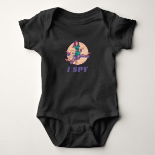 I Spy Spy Drone For Girls Baby Bodysuit