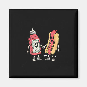 I Squirt On Juicy Wieners Hot Dog Funny Joke Retro Magnet