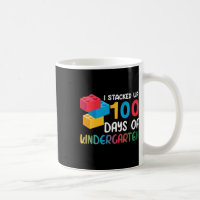 I Stacked Up 100 Days Of Kindergarten Building Blo