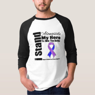 I Stand Alongside My Hero Childhood Stroke T-Shirt