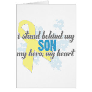 i stand behind my son