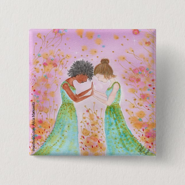 I Stand By You Pin (Front)