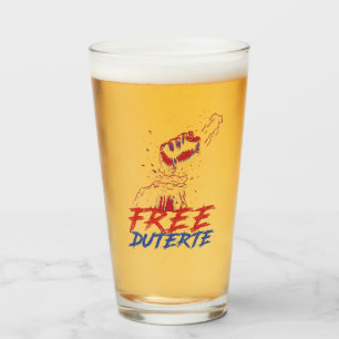 I Stand For Duterte Free DU30 Free Duterte Glass