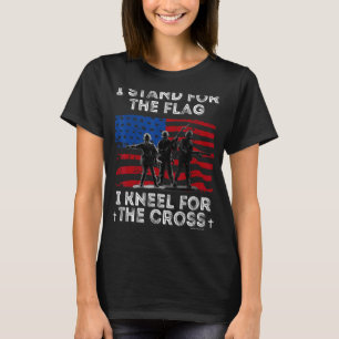 I Stand For The Flag I Kneel For The Cross 1 T-Shirt