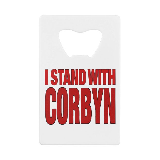 I Stand With Corbyn (Front)