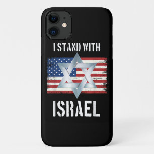 i stand with israel Case-Mate iPhone case