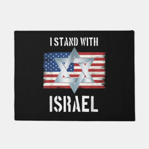 i stand with israel  doormat