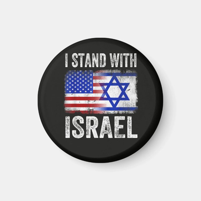 I Stand with Israel Magnet (Front)