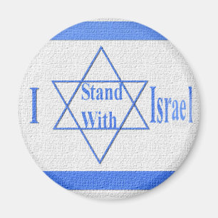 I Stand With Israel Magnet