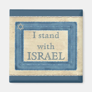 I Stand With Israel Magnet