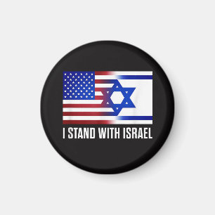 I Stand with Israel Patriotic Magnet