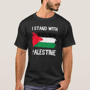 I Stand With Palestine Supporters Free Gaza Jerusa T-Shirt