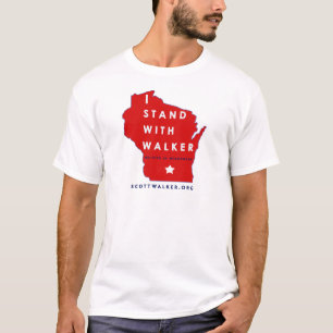 I Stand With Scott Walker T-Shirt