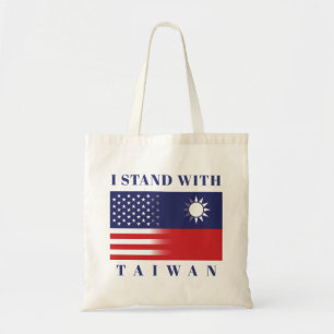 I Stand With Taiwan Tote Bag