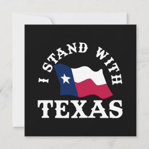 I Stand With Texas Invitation