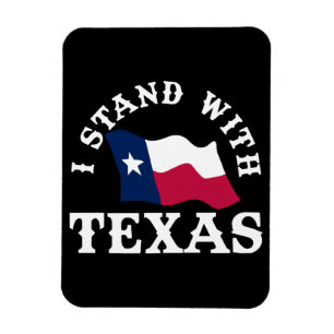 I Stand With Texas Magnet