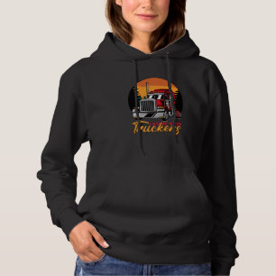 I Stand With Truckers Truck Driver Freedom Convoy Hoodie
