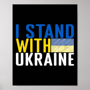 I Stand With Ukraine 15 Poster