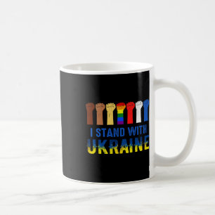 I Stand With Ukraine Anti Putin Stop The War Coffee Mug