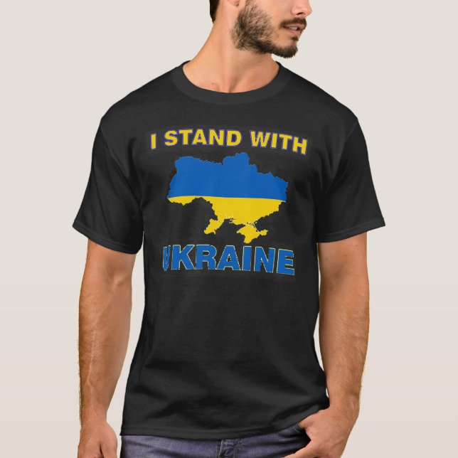 I stand with ukraine Classic Copy Copy Cop T-Shirt (Front)