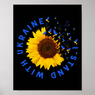 I Stand With Ukraine Jewish Pray For Ukraine Suppo Poster
