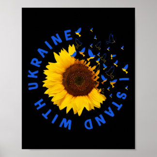 I Stand With Ukraine Jewish Pray For Ukraine Suppo Poster