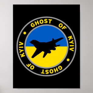 I Stand With Ukraine Lover Hero Of Kiev The Ghost  Poster