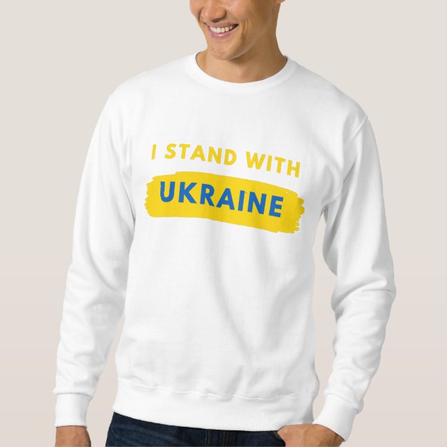 I Stand With Ukraine Shirt (Front)
