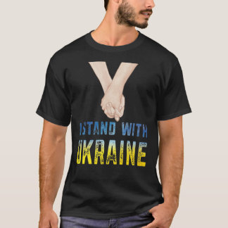 I Stand With Ukraine Shirt Support Ukraine Flag