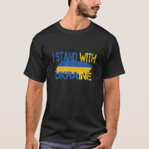 I Stand With Ukraine   Stop Putin Stop War Support T-Shirt