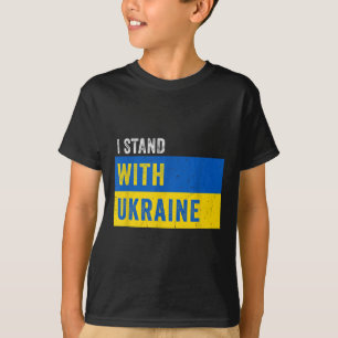 I Stand With Ukraine _ Stop Putin Stop War Support T-Shirt