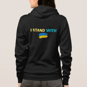 I Stand with Ukraine – Support & Solidarity Design Hoodie