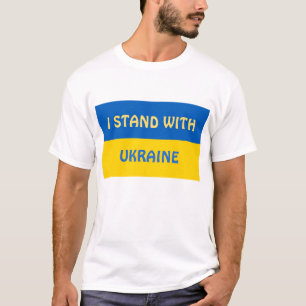I Stand with Ukraine   Support  T-Shirt