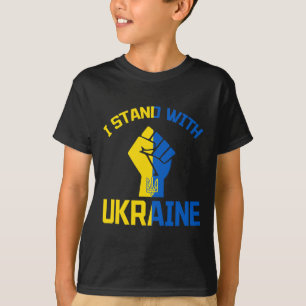 I Stand With Ukraine - Support Ukraine - Pray For T-Shirt