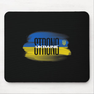 I Stand With Ukraine Tee Ukrainian Strong Mouse Pad