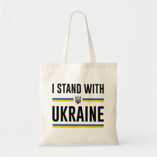 I Stand With Ukraine Tote Bag