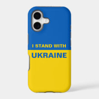 I Stand with Ukraine Ukrainian Flag