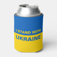 I Stand with Ukraine Ukrainian Flag